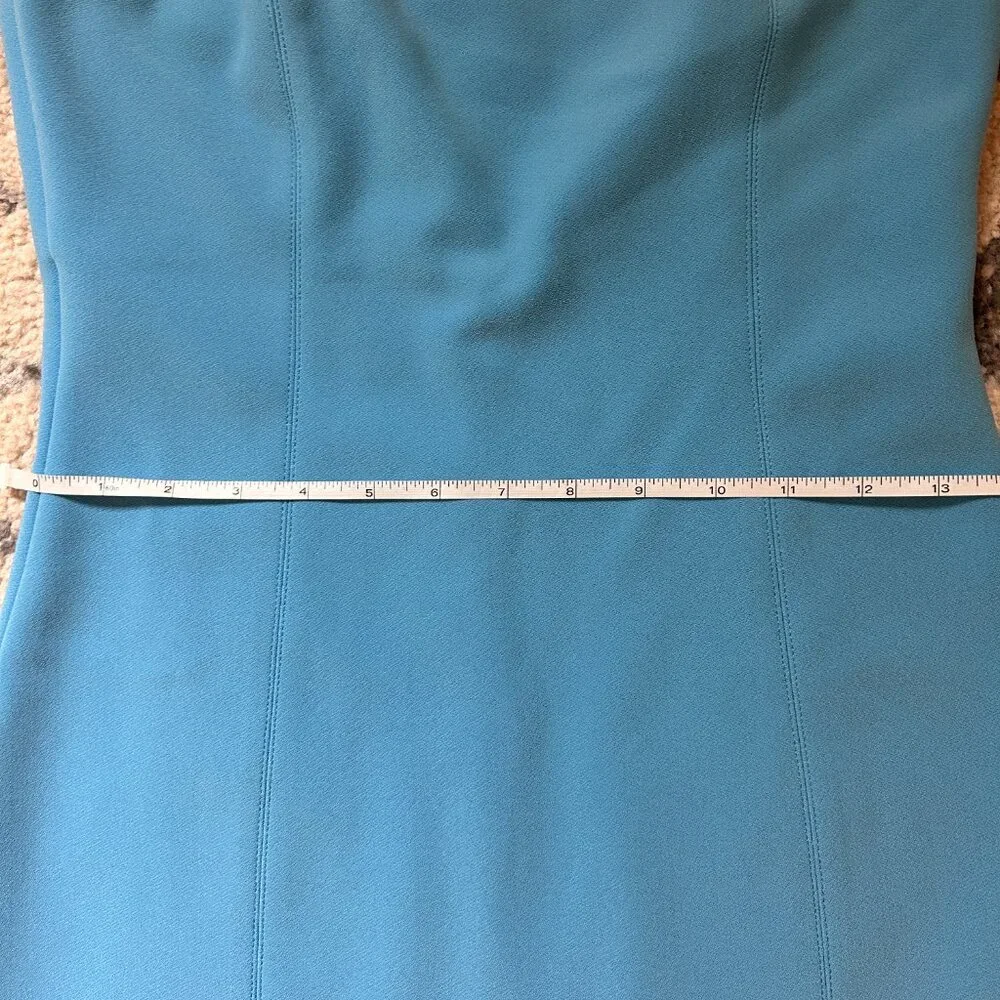 Woman Bec + Bridge Mini Dresses | KARINA STRAPLESS SPLIT MINI Topaz Blue - Picture 8 of 9